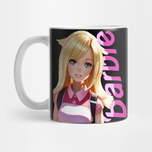 Pink Barbie Mug